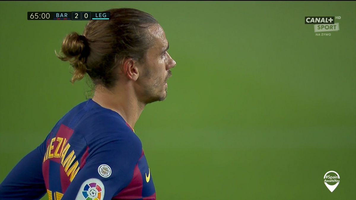 گل گریزمان به لگانس که به دلیل آفساید مردود اعلام شد