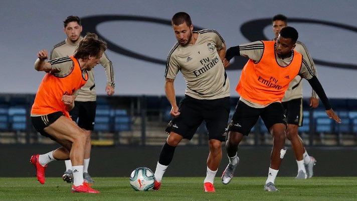 آخرین تمرین رئال مادرید برای تقابل با والنسیا