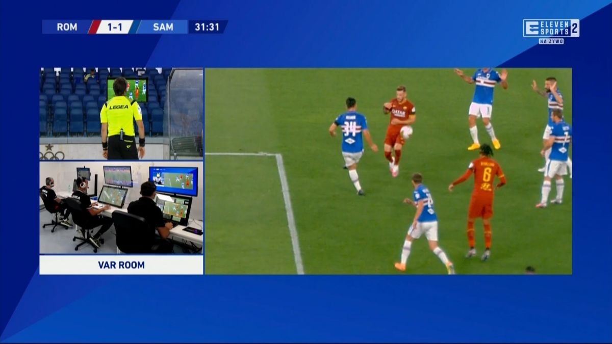 سوپرگل ورتو به سامپدوریا که با تصمیم VAR مردود اعلام شد