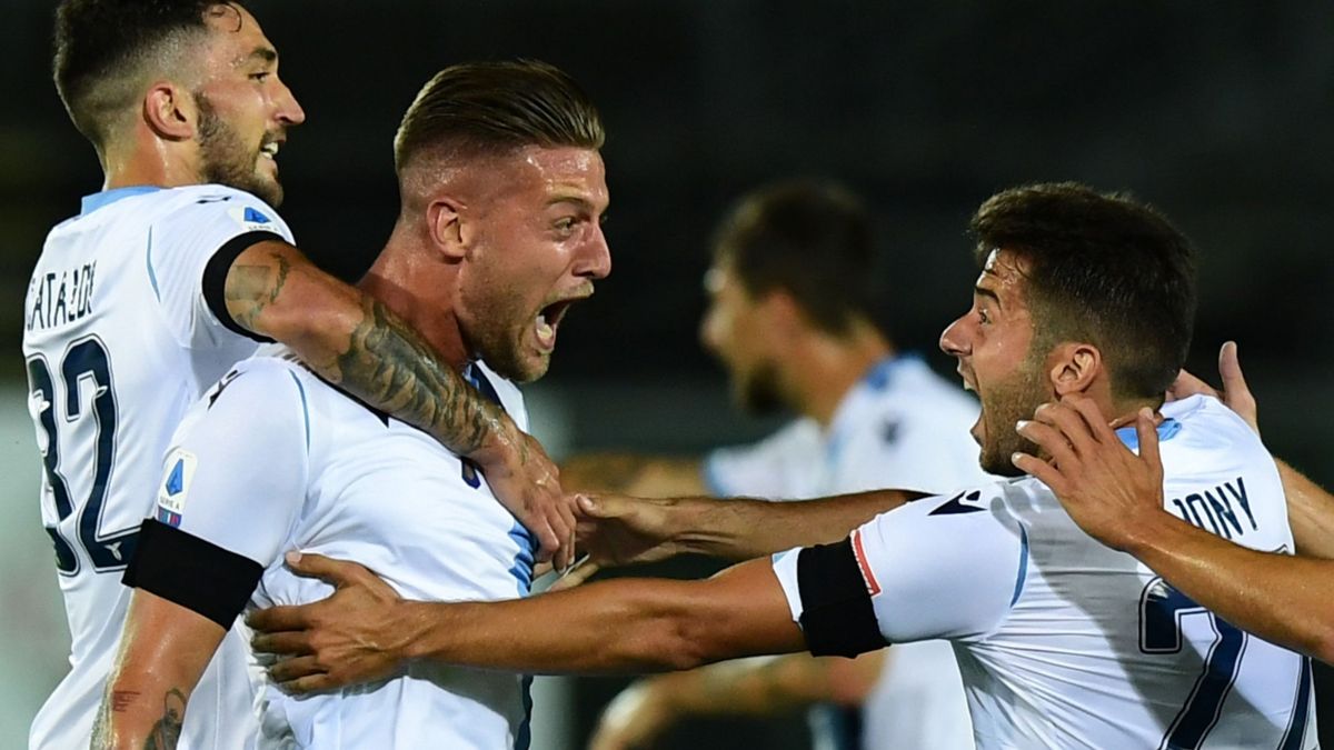 سوپرگل میلینکوویچ ساویچ در دیدار لاتزیو و آتالانتا