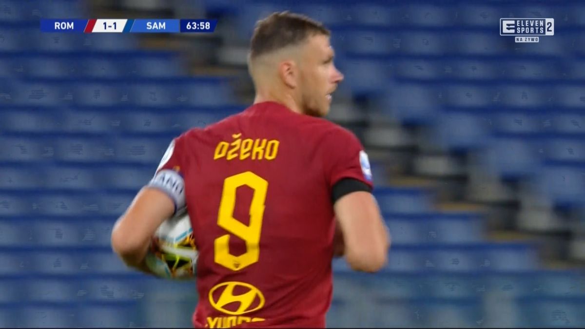 گل اول رم به سمپدوریا (ژکو)