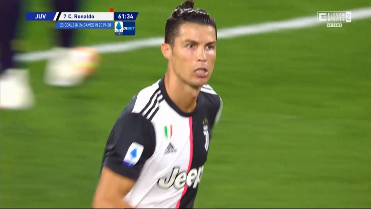 گل دوم یوونتوس به لچه (رونالدو - پنالتی)