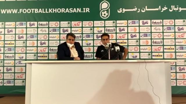 کنفرانس خبری مربی ذوب آهن پیش از بازی مقابل شهر خودرو