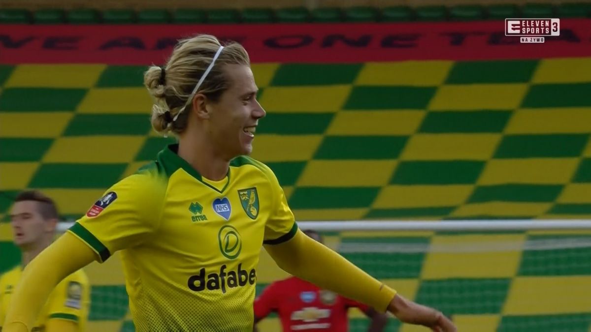 گل اول نوریچ به منچستر یونایتد (شوت زیبای کانتول)