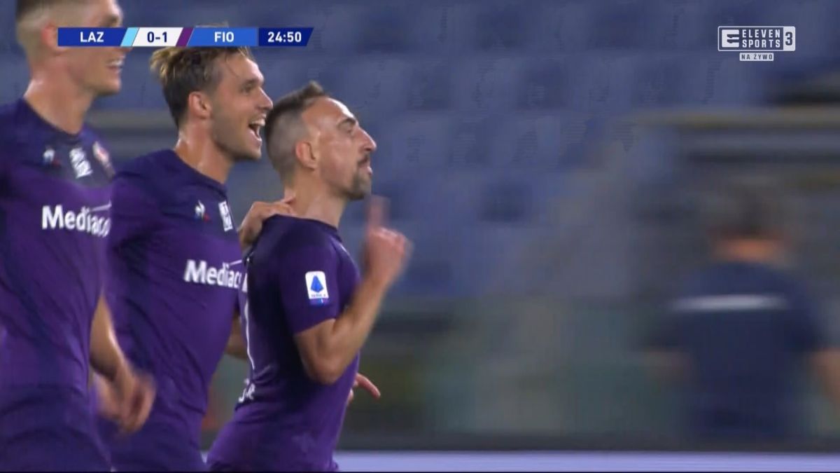 گل اول فیورنتینا به لاتزیو (گل زیبای ریبری)