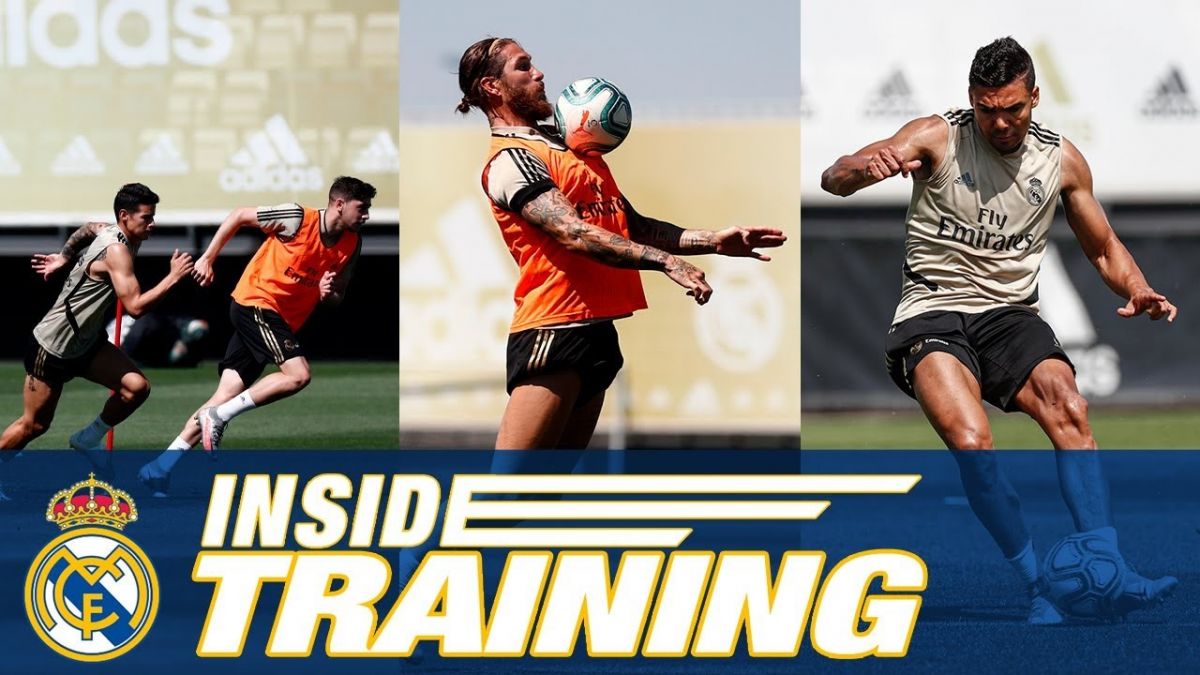 آخرین تمرین رئال مادرید برای تقابل با اسپانیول