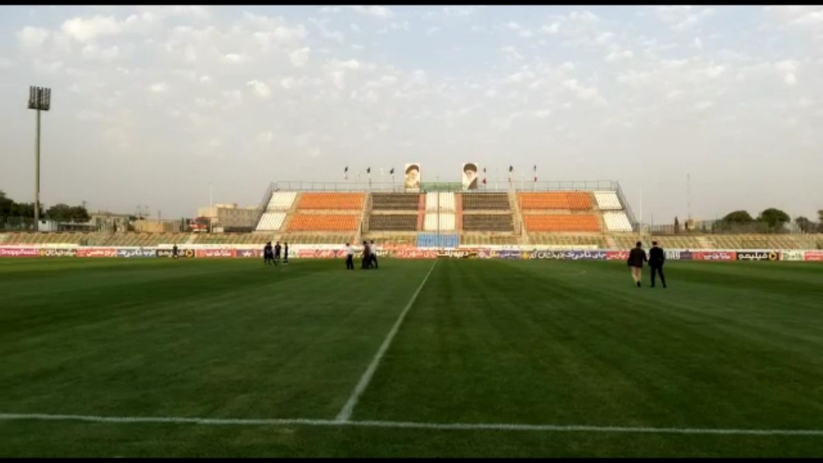 حال و هوای ورزشگاه پیش از بازی پیکان - پرسپولیس