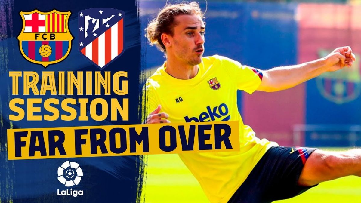 تمرین امروز بارسلونا (9 تیر)