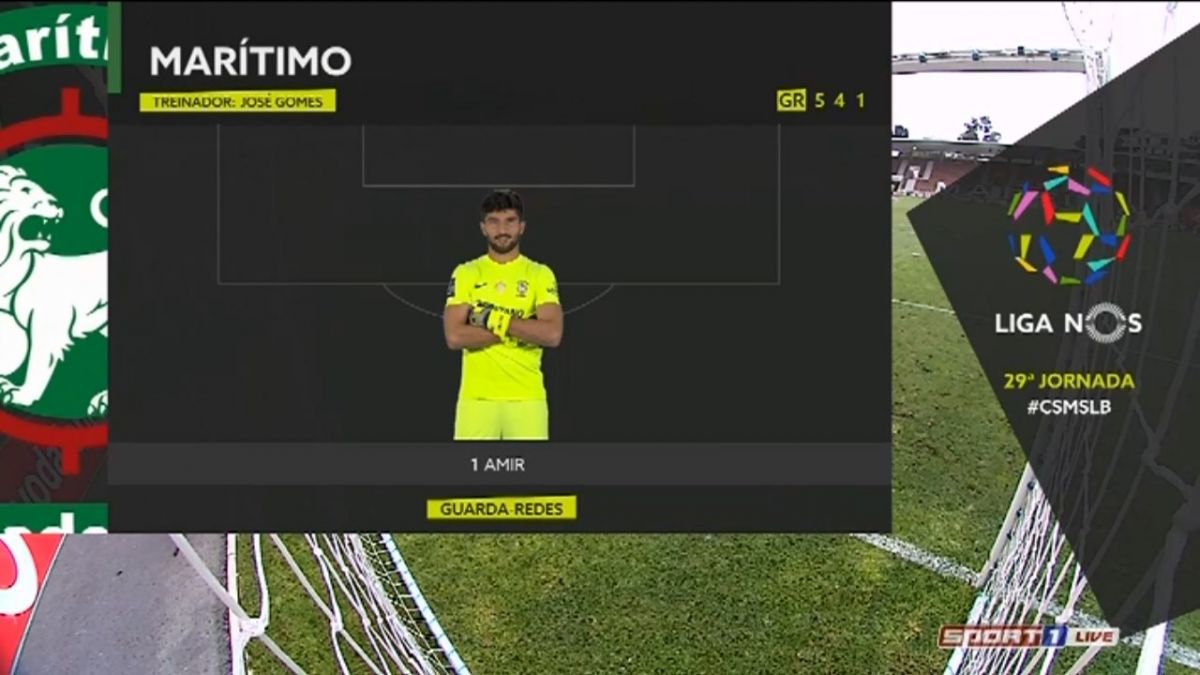 خلاصه بازی ماریتیمو 2-0 بنفیکا (کلین شیت امیر عابدزاده)