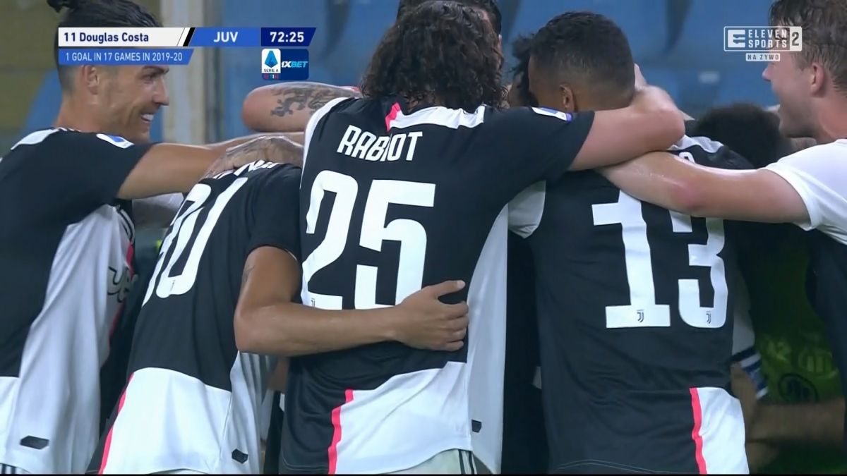 گل سوم یوونتوس به جنووا (ضربه تماشایی کاستا)