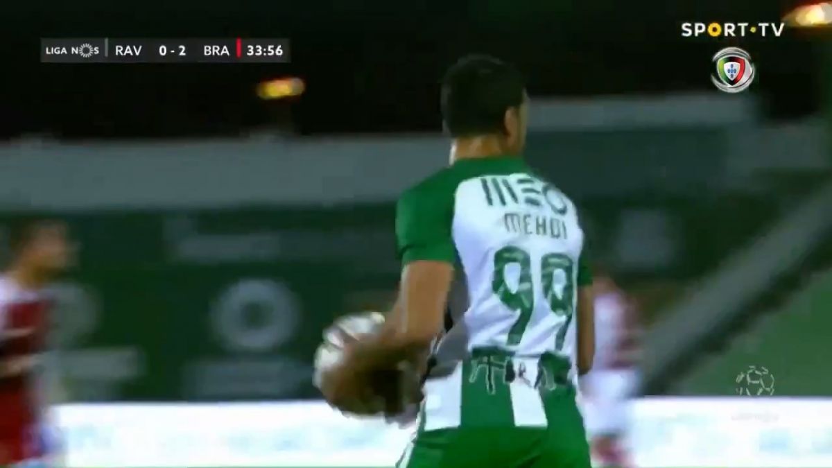 گل اول ریو آوه به براگا توسط مهدی طارمی