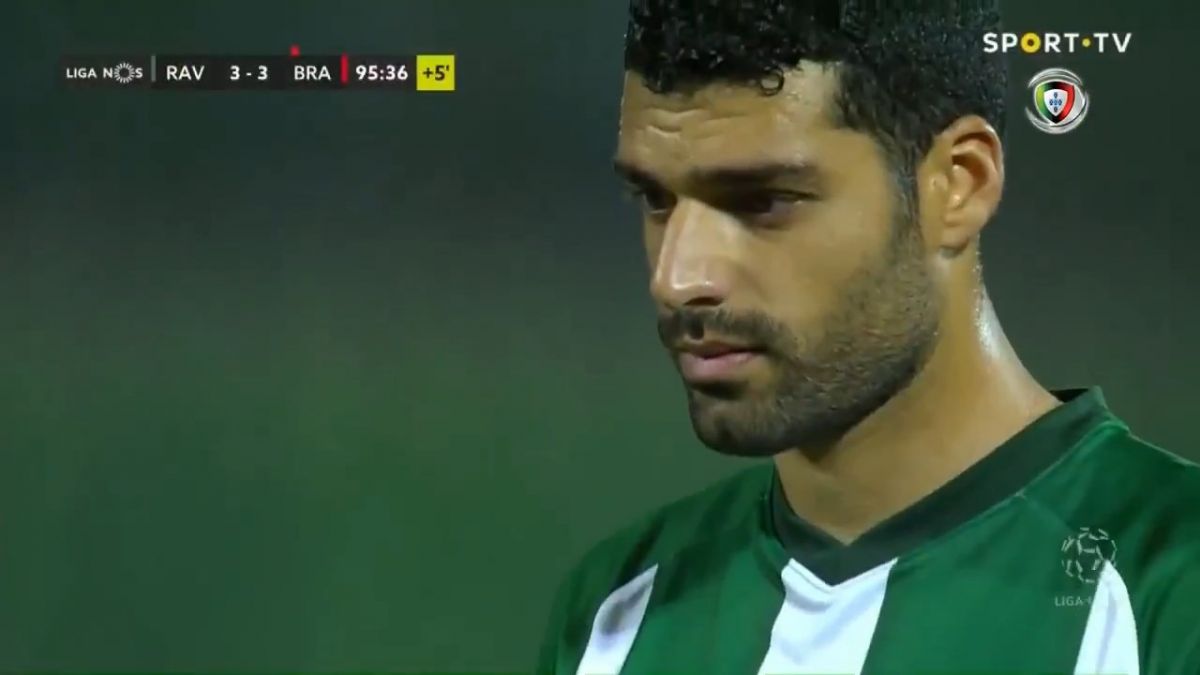 گل چهارم ریو آوه به براگا توسط مهدی طارمی از روی نقطه پنالتی