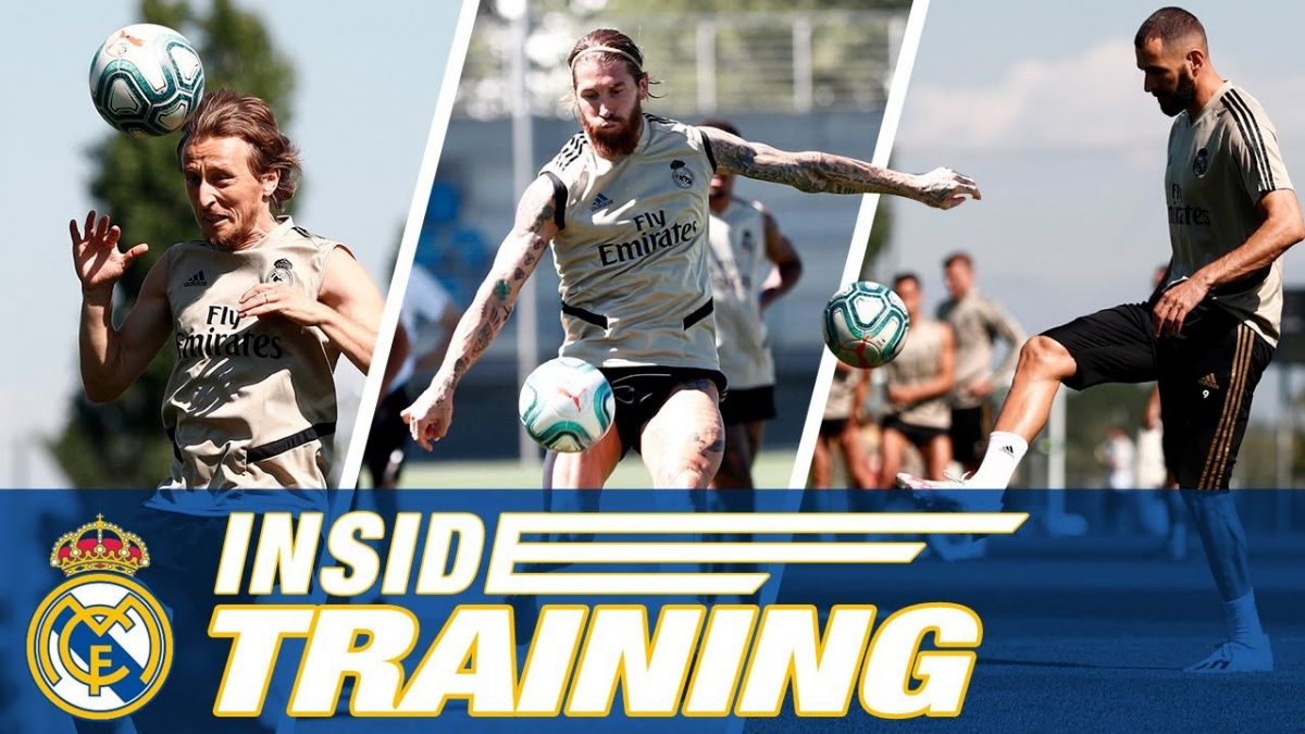 آخرین تمرین رئال مادرید برای تقابل با ختافه