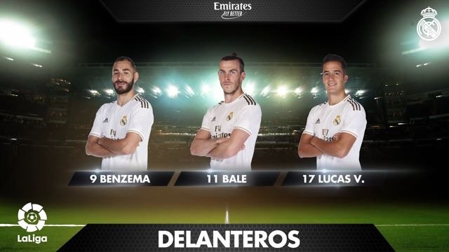 اسامی بازیکنان رئال مادرید برای تقابل با ختافه