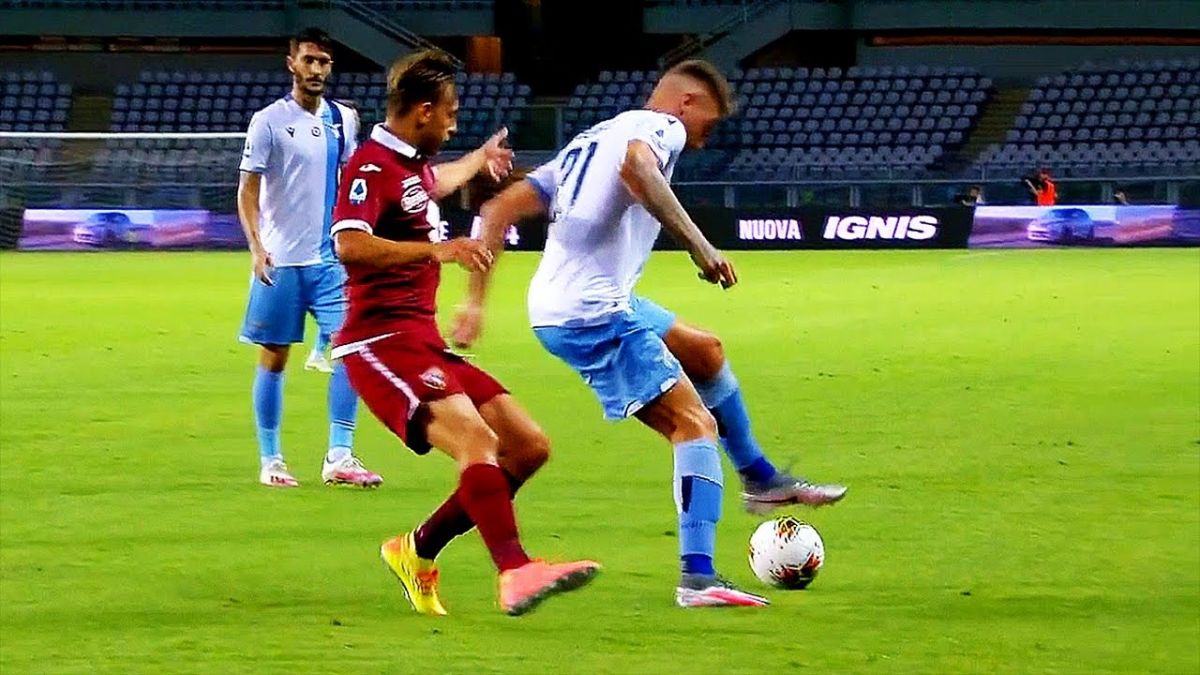 حرکات تکنیکی بازیکنان در بازی تورینو 1-2 لاتزیو