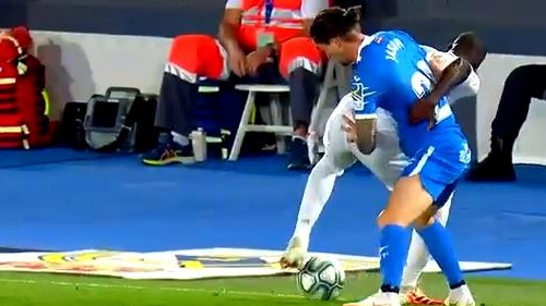 حرکات تکنیکی بازیکنان در بازی رئال مادرید 1-0 ختافه