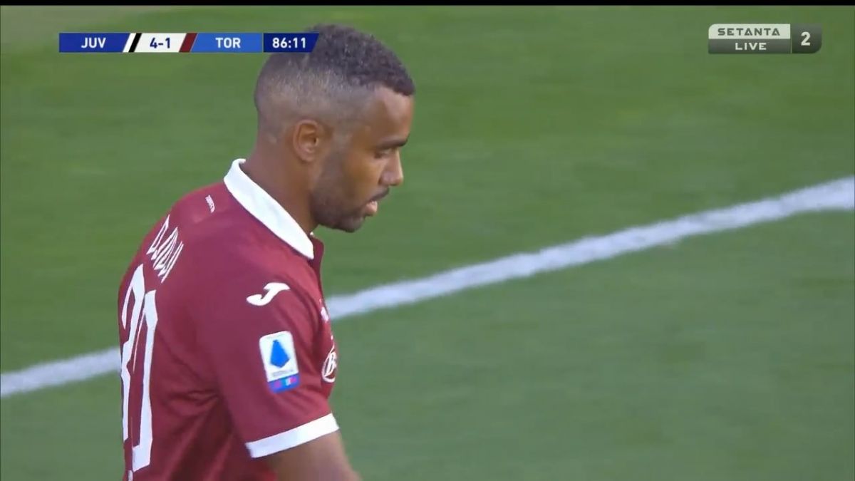 گل چهارم یوونتوس به تورینو (گل به خودی)