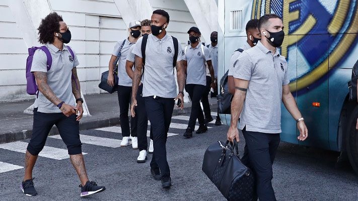 سفر بازیکنان رئال مادرید برای تقابل با اتلتیک بیلبائو