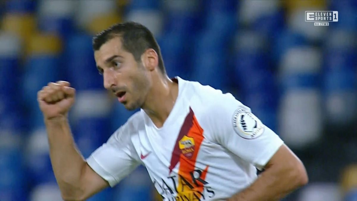 گل اول رم به ناپولی (گل زیبای مخیتاریان)