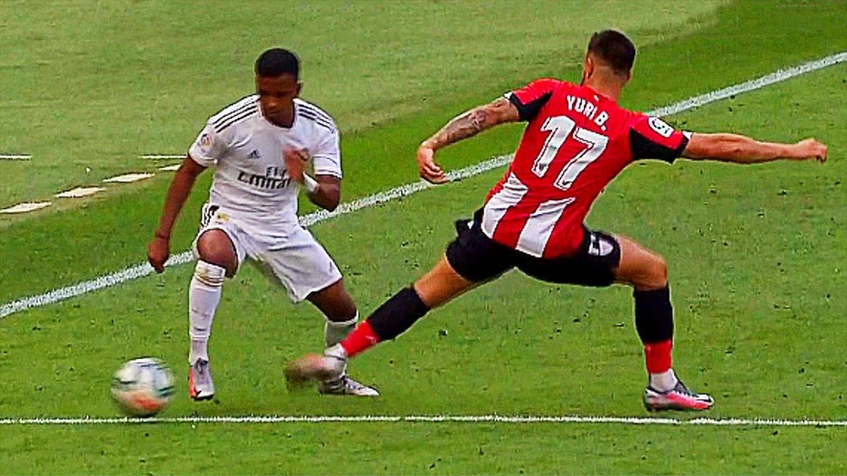 حرکات تکنیکی بازیکنان در بازی رئال مادرید 1-0 بیلبائو