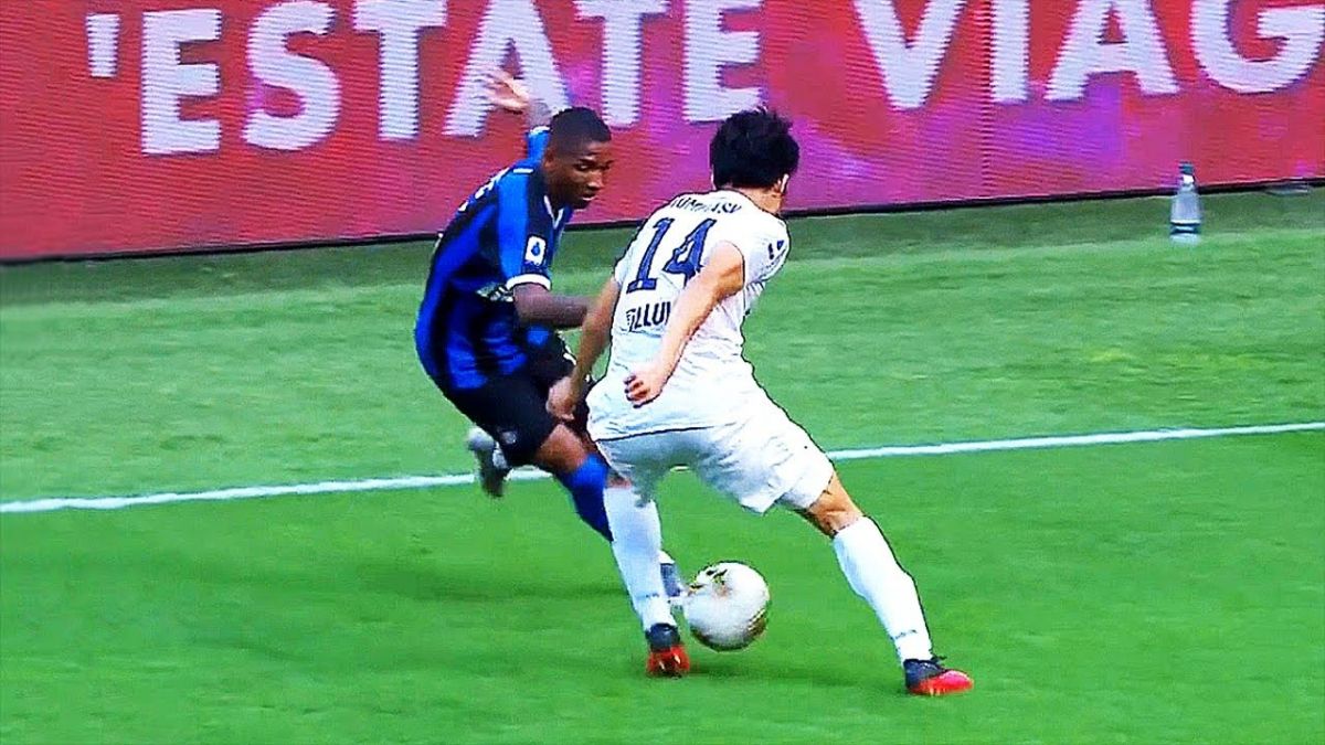 حرکات تکنیکی بازیکنان در بازی اینتر 1-2 بولونیا