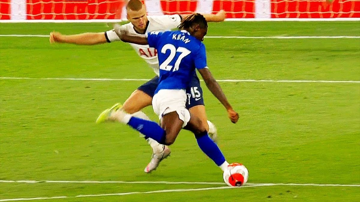 حرکات تکنیکی بازیکنان در بازی تاتنهام 1-0 اورتون