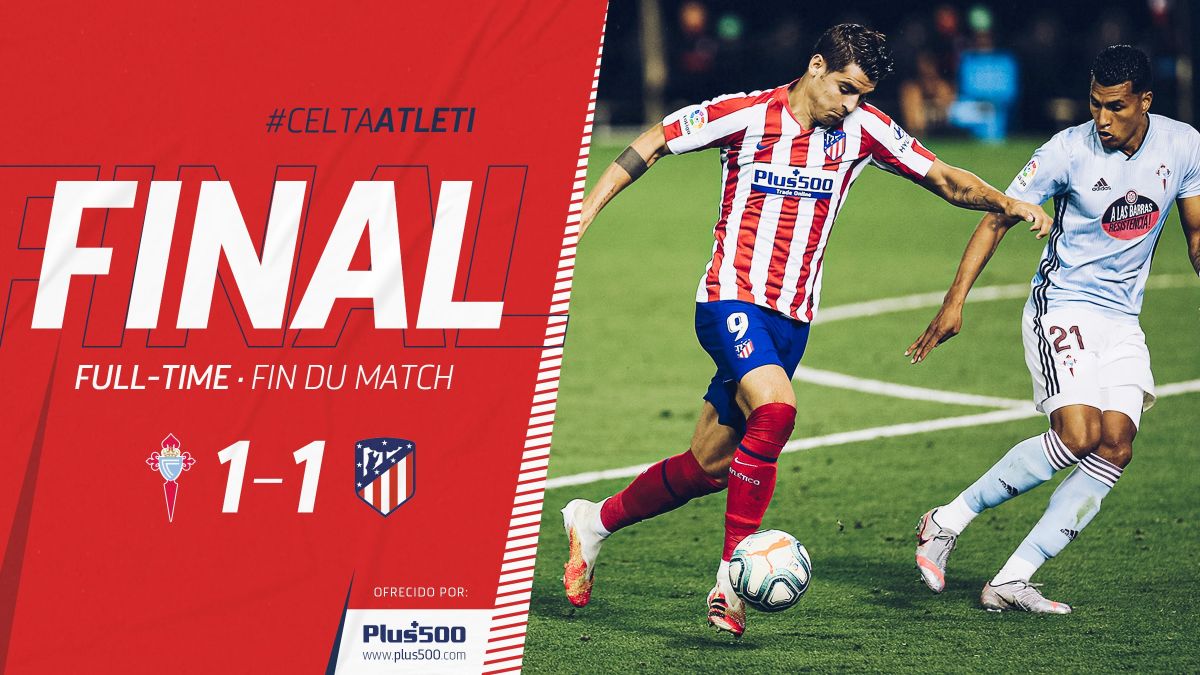 خلاصه بازی سلتاویگو 1-1 اتلتیکو مادرید