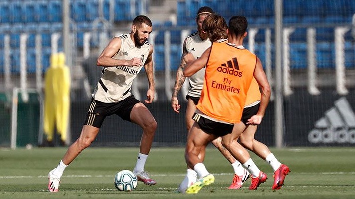 تمرین رئال مادرید برای تقابل با آلاوز