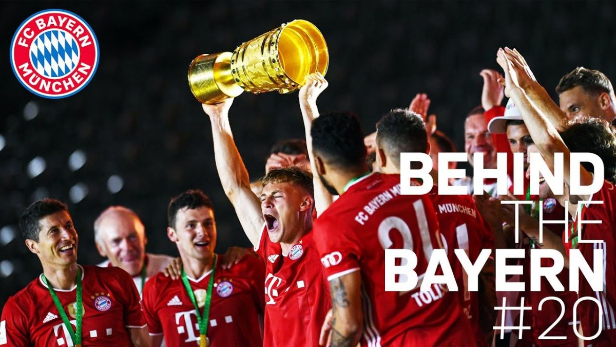 حواشی قهرمانی بایرن مونیخ در جام حذفی از نگاه دوربین باشگاه