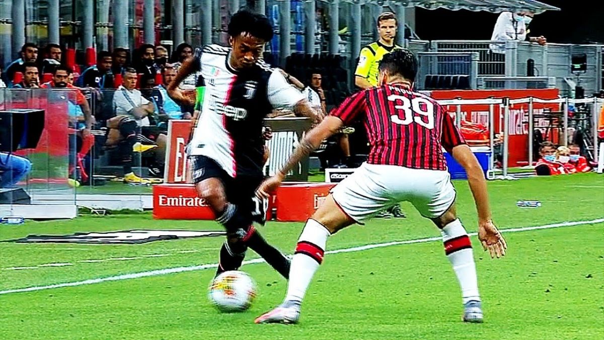 حرکات تکنیکی بازیکنان در بازی میلان 4-2 یوونتوس