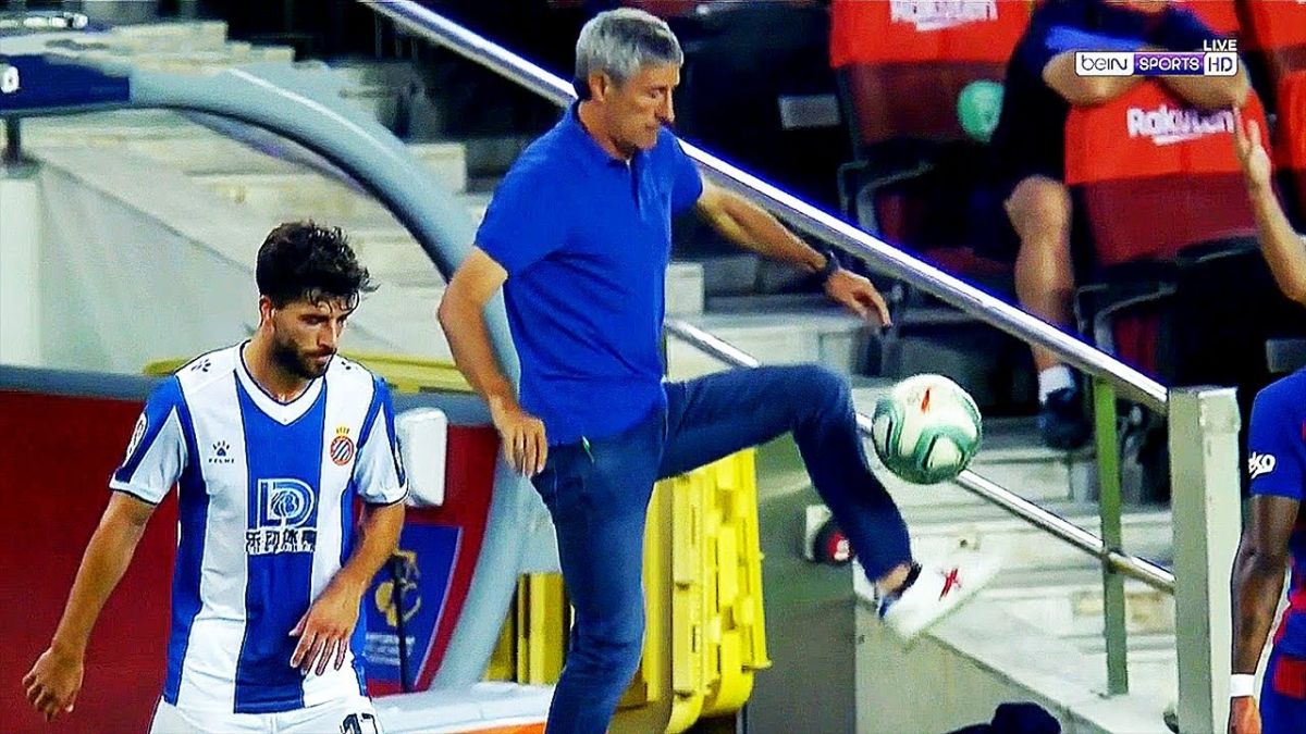 حرکات تکنیکی بازیکنان در بازی بارسلونا 1-0 اسپانیول