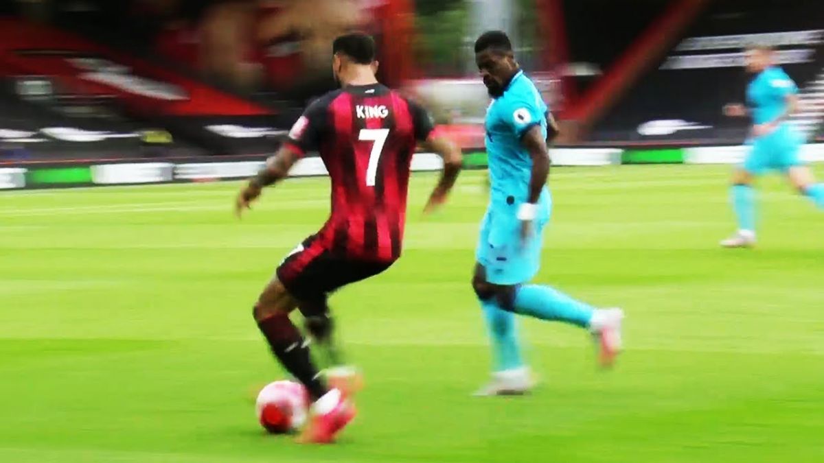 حرکات تکنیکی بازیکنان در بازی بورنموث 0-0 تاتنهام