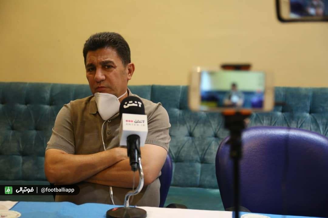 قلعهنویی: تیمهای افاضلی زیبایی فوتبال را از بین نمیبرند/مقابل سایپا بدشانس بودیم