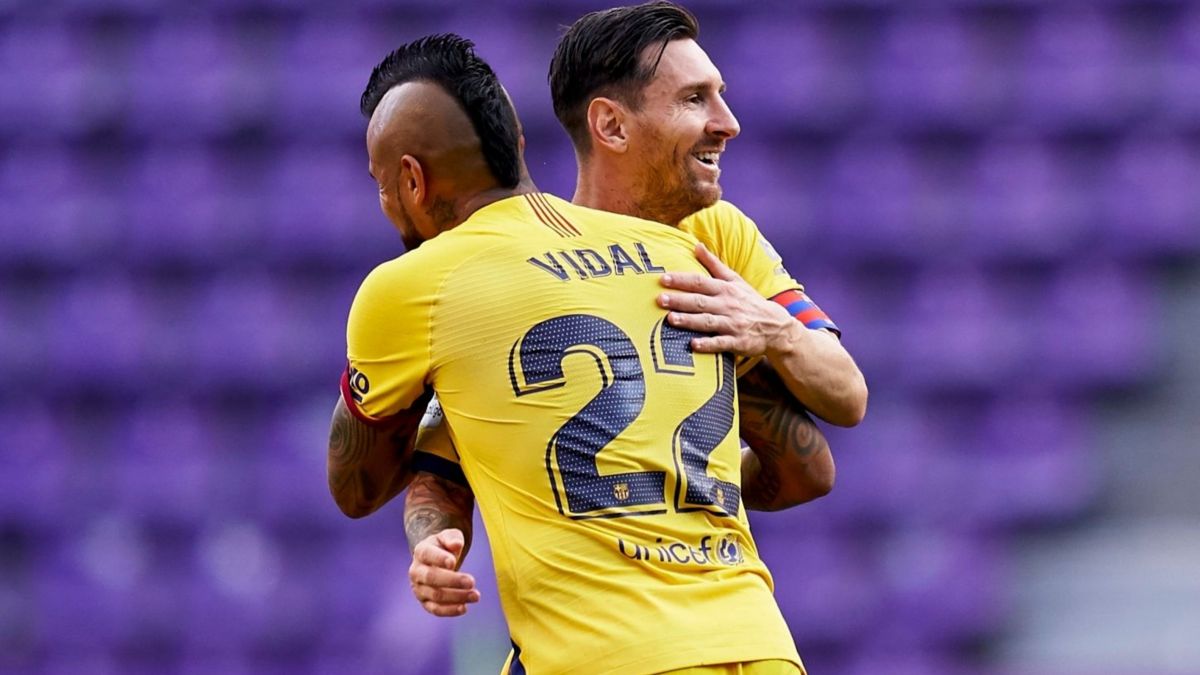 خلاصه بازی وایادولید 0-1 بارسلونا