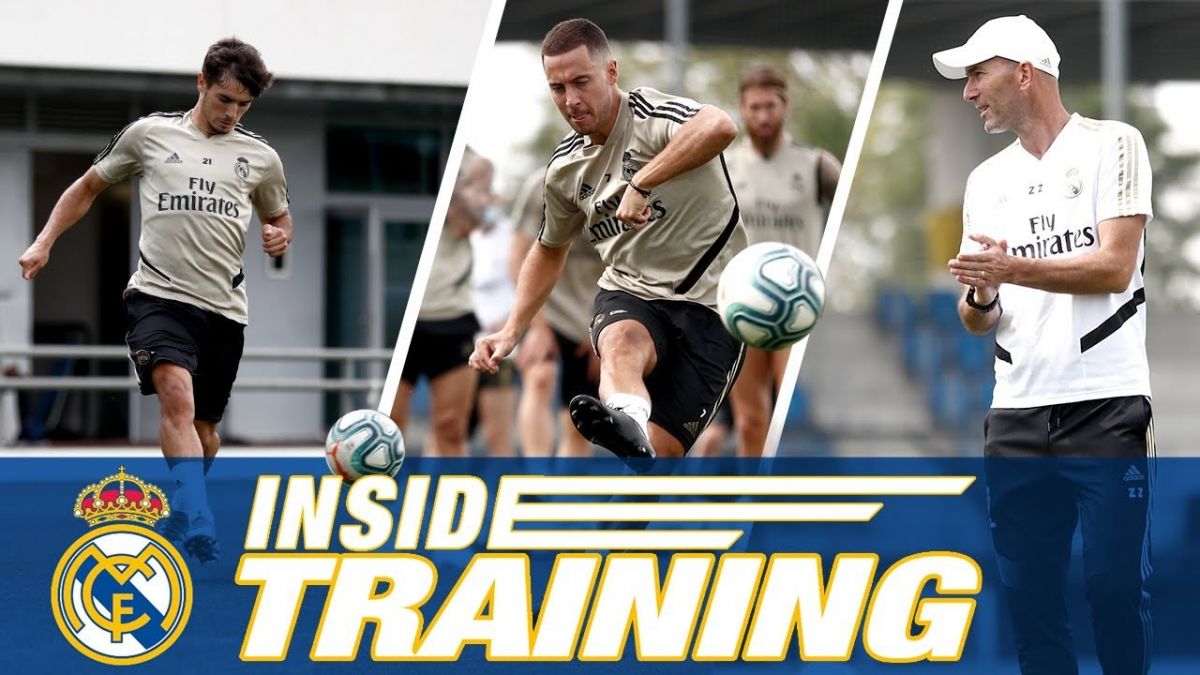 آخرین تمرین رئال مادرید برای تقابل با گرانادا