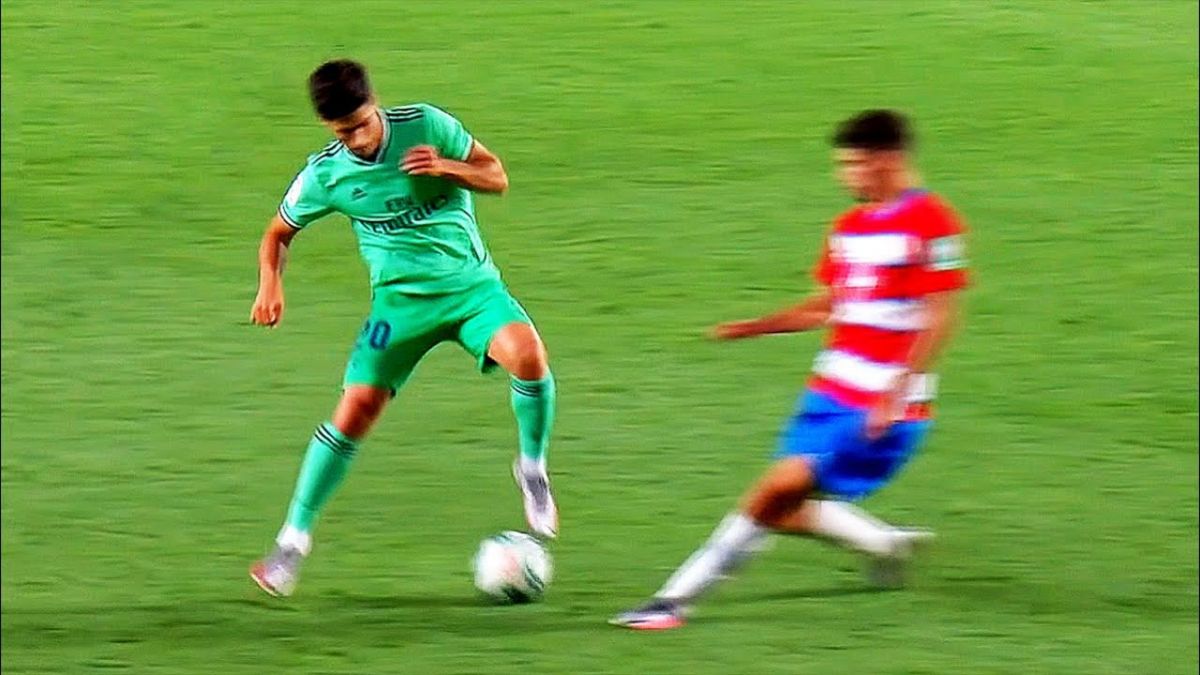 حرکات تکنیکی بازیکنان در بازی گرانادا 1-2 رئال مادرید