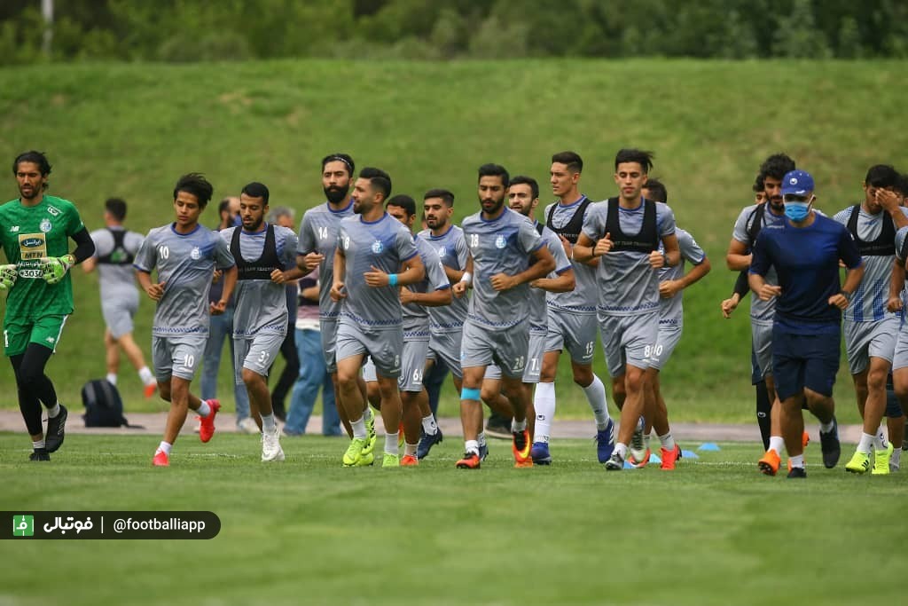 گزارش تصویری/آخرین تمرین استقلال پیش از دیدار با صنعت نفت ابادان برگزار شد