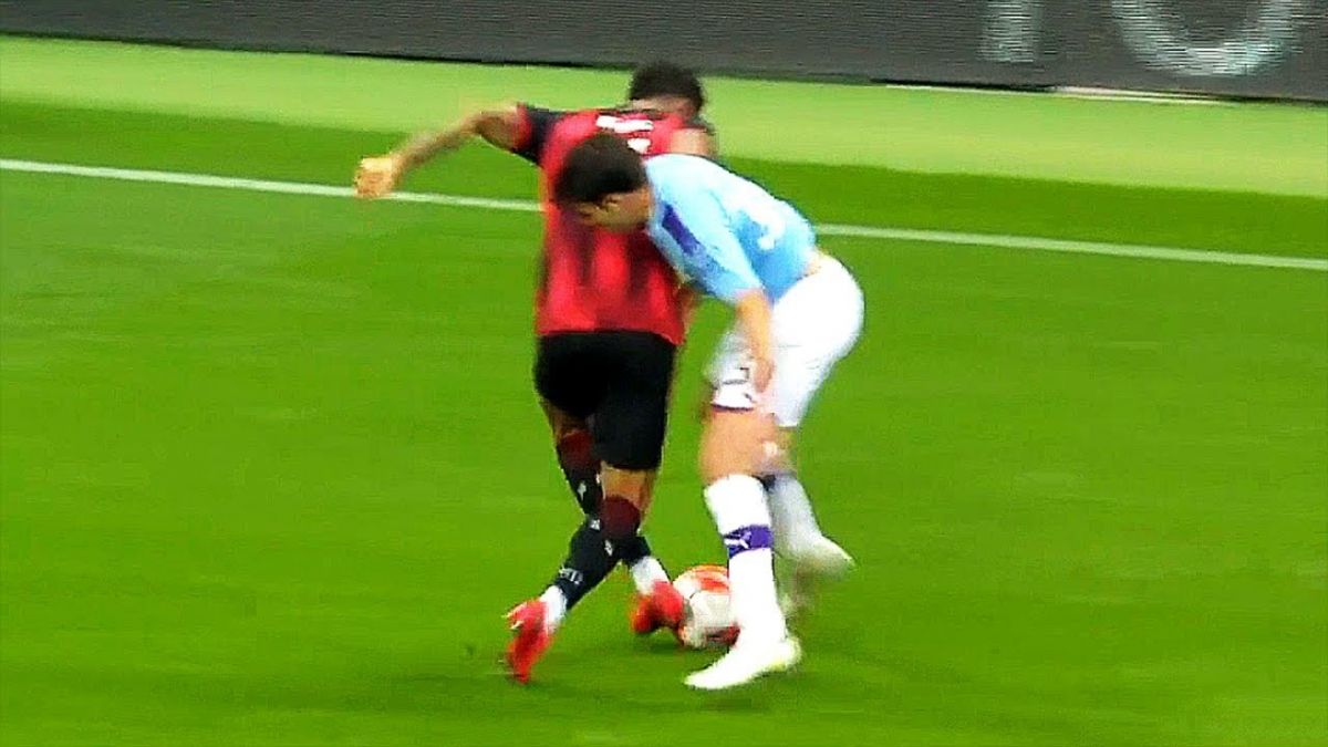 حرکات تکنیکی بازیکنان در بازی منچستر سیتی 2-1 بورنموث