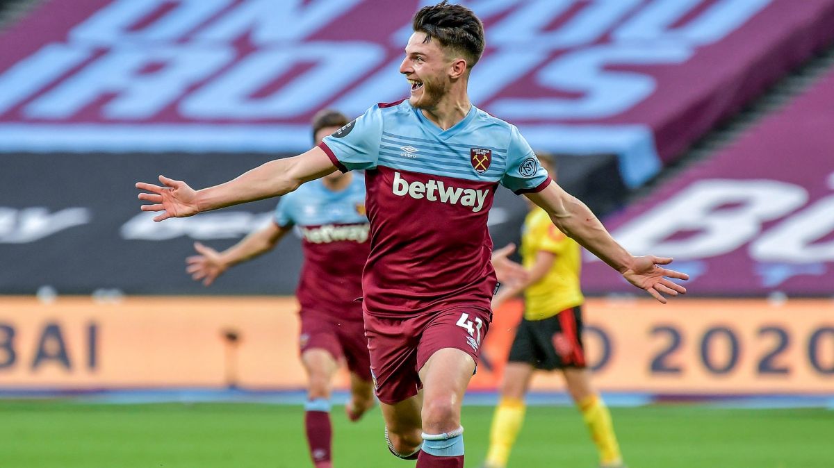 سوپرگل وستهام به واتفورد توسط داکلان رایس