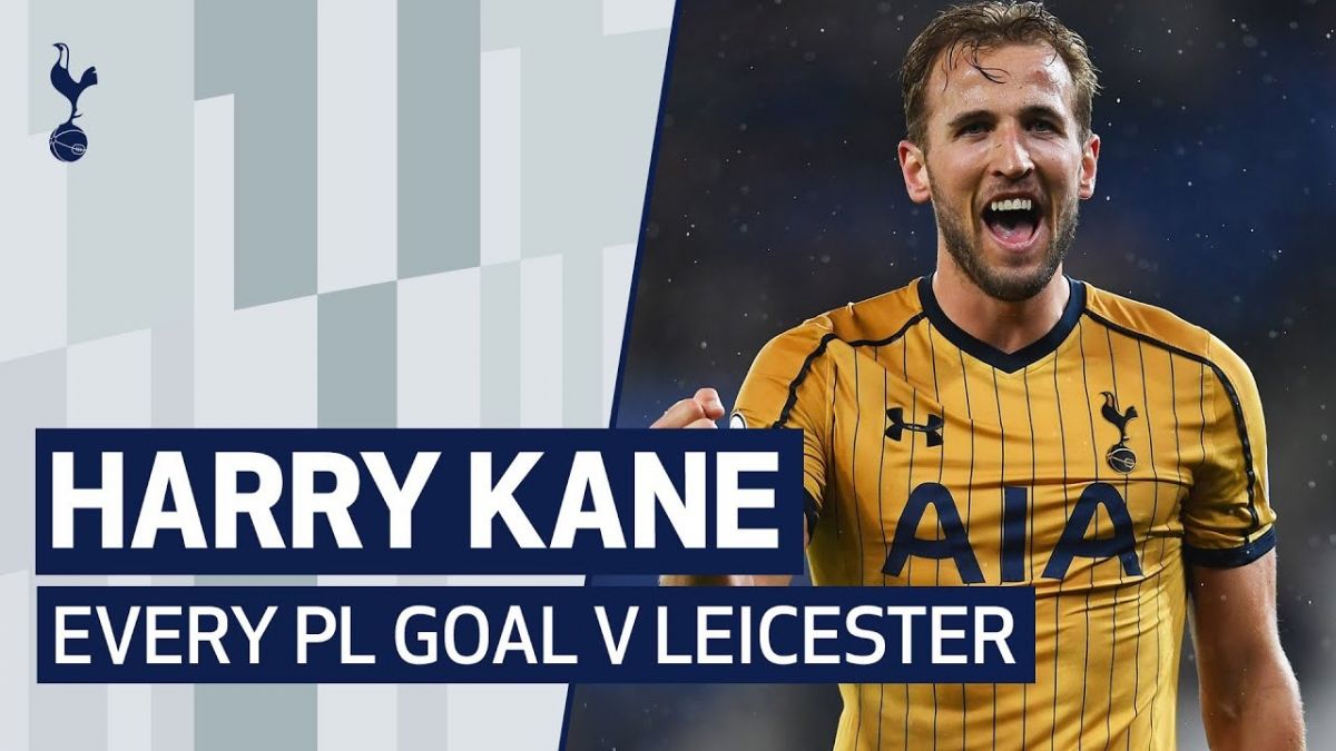 تمام گل های هری کین مقابل لسترسیتی در لیگ جزیره