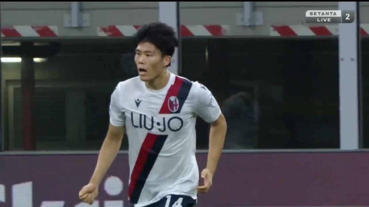 گل اول بولونیا به میلان (تامیاسو)