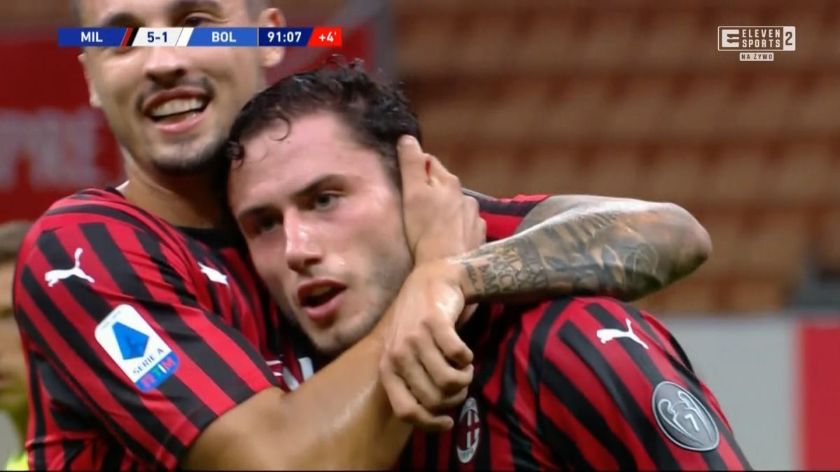 گل پنجم میلان به بولونیا (کالابریا)