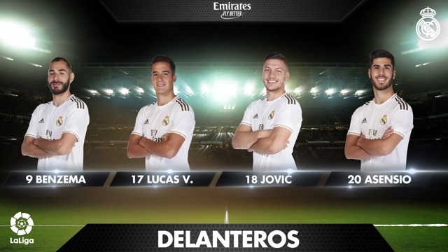اسامی بازیکنان رئال مادرید برای تقابل با لگانس در هفته پایانی لالیگا