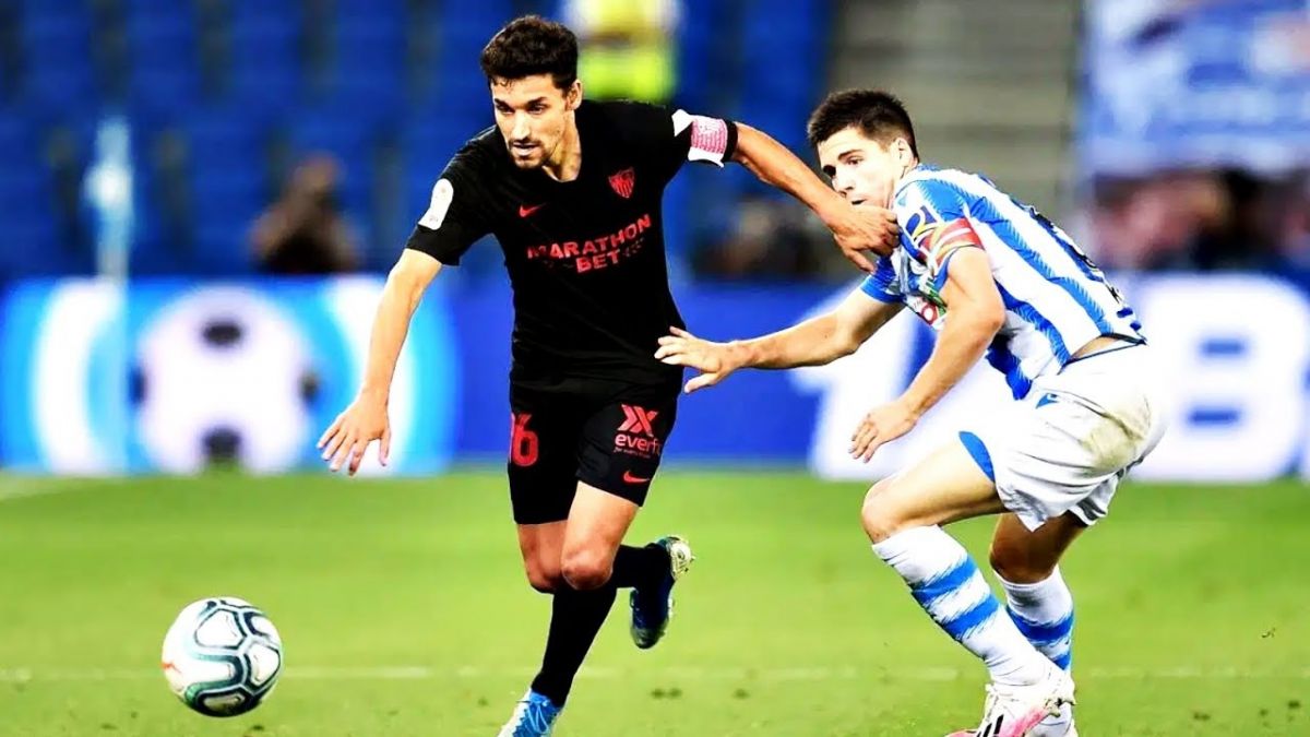 حرکات تکنیکی بازیکنان در بازی سویا 0-0 سوسیداد