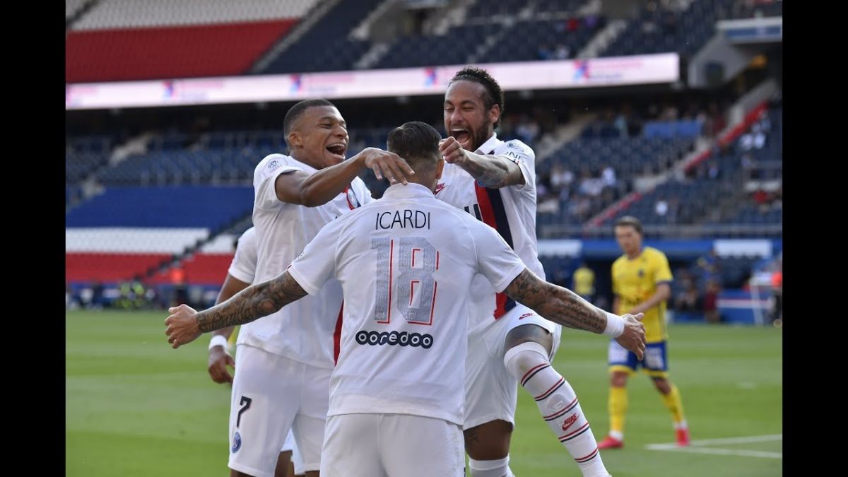 حواشی بازی پاری سن ژرمن 7-0 واسلند بورن از نگاه دوربین پاریسی ها