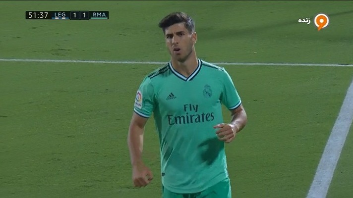 گل دوم رئال مادرید به لگانس (آسنسیو)