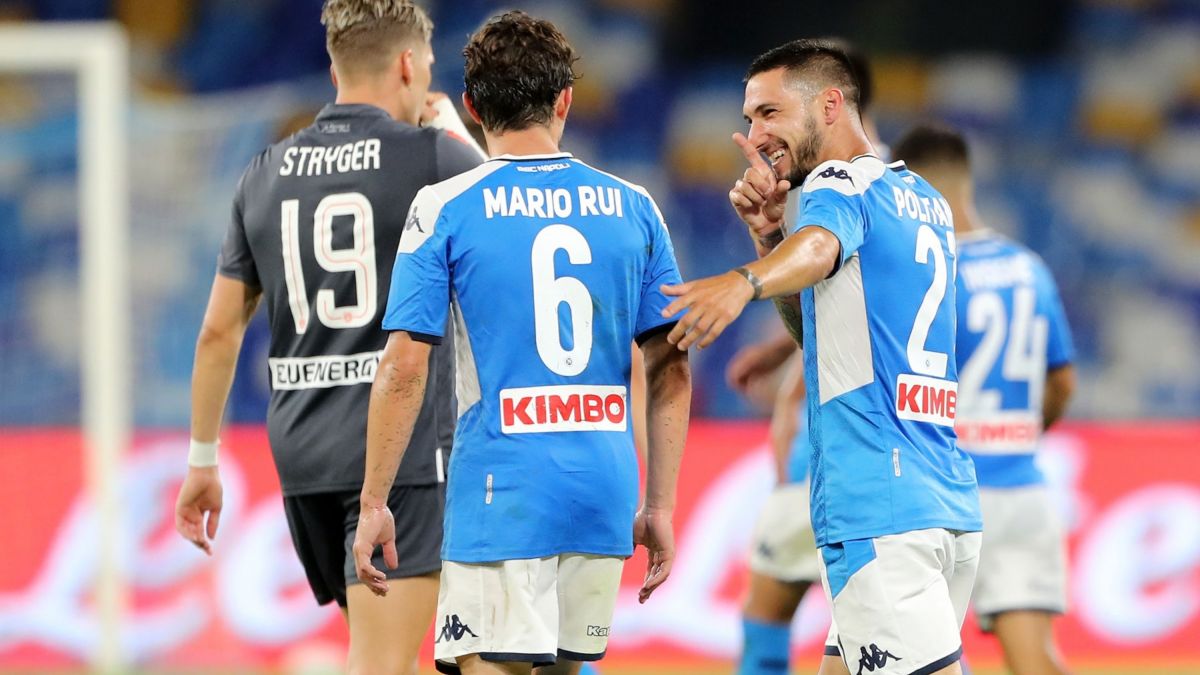 خلاصه بازی ناپولی 2-1 اودینزه