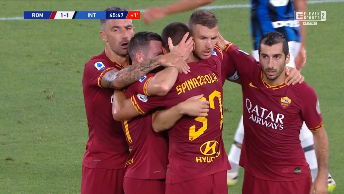 گل اول رم به اینتر (اسپیناتزولا)