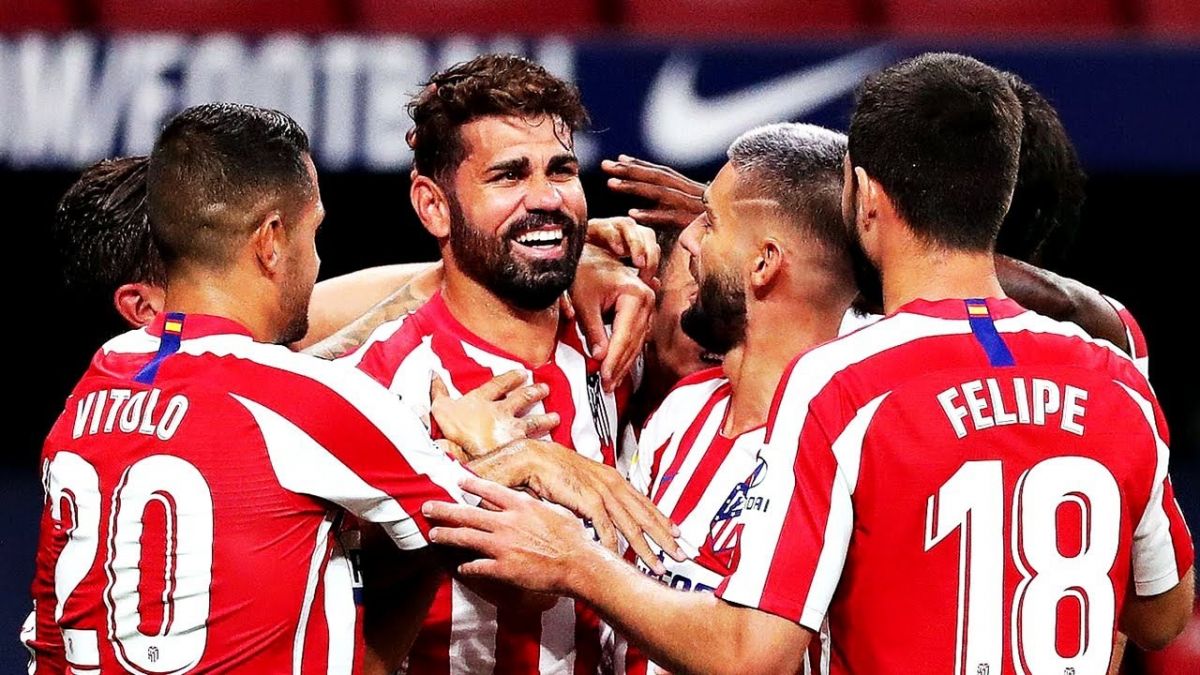 حرکات تکنیکی بازیکنان اتلتیکو مادرید در ماه جولای 2020