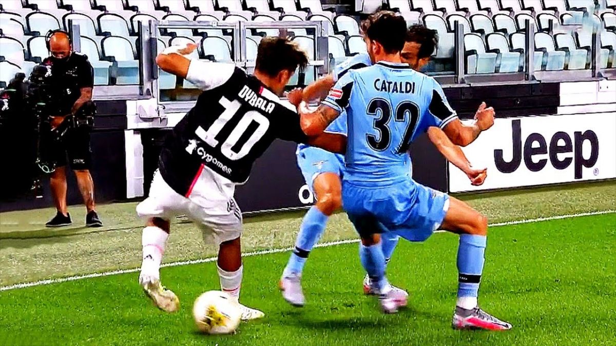 حرکات تکنیکی بازیکنان در بازی یوونتوس 2-1 لاتزیو